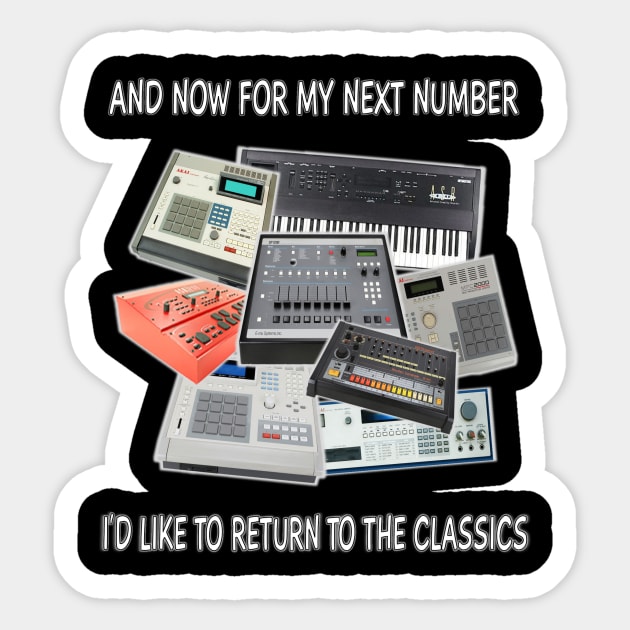 Classics Sticker by CATEGORY 5 DESIGNS